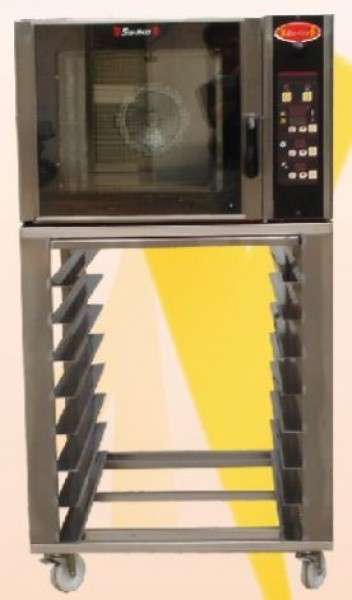電熱旋風烤箱直式4盤組合爐SM-03