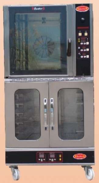電熱旋風烤箱直式5盤組合爐SM-05