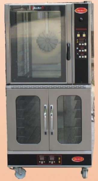 電熱旋風烤箱直式6盤組合爐SM-06