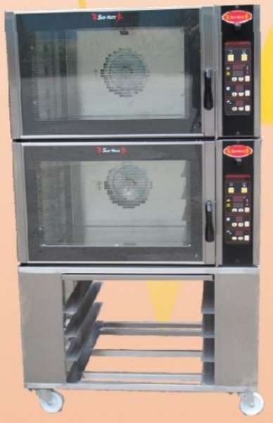 電熱旋風烤箱橫式4盤組合爐 SM-07