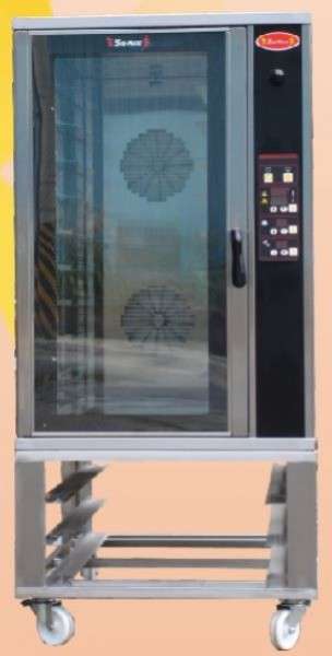 電熱旋風烤箱直式10盤組合爐 SM-08