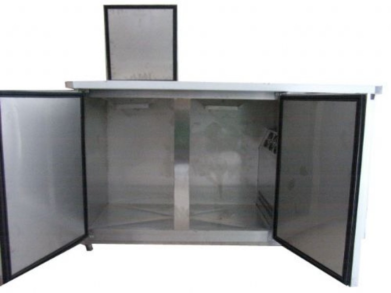 雙槽廚餘冰櫃120L (60L X2)